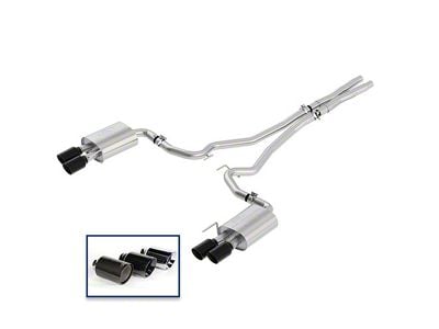 Ford Performance Extreme Cat-Back Exhaust with Black Chrome Tips (18-23 Mustang GT w/o Active Exhaust)
