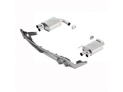 Ford Performance Sport Axle-Back Exhaust with GT350 Lower Valance (15-17 Mustang EcoBoost Premium)