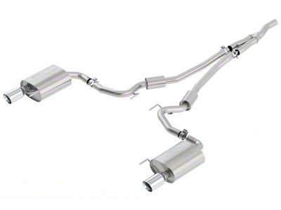 Ford Performance Sport Cat-Back Exhaust with Chrome Tips (15-23 Mustang EcoBoost w/o Active Exhaust)