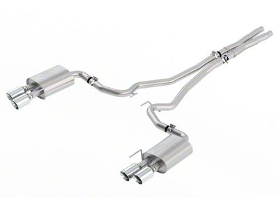 Ford Performance Sport Cat-Back Exhaust with Chrome Tips (18-23 Mustang GT w/o Active Exhaust)