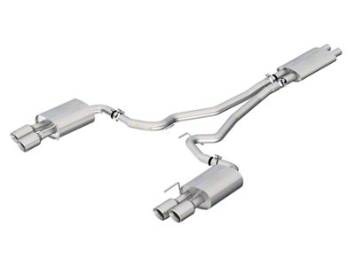 Ford Performance Touring Cat-Back Exhaust with Chrome Tips (18-23 Mustang GT w/o Active Exhaust)