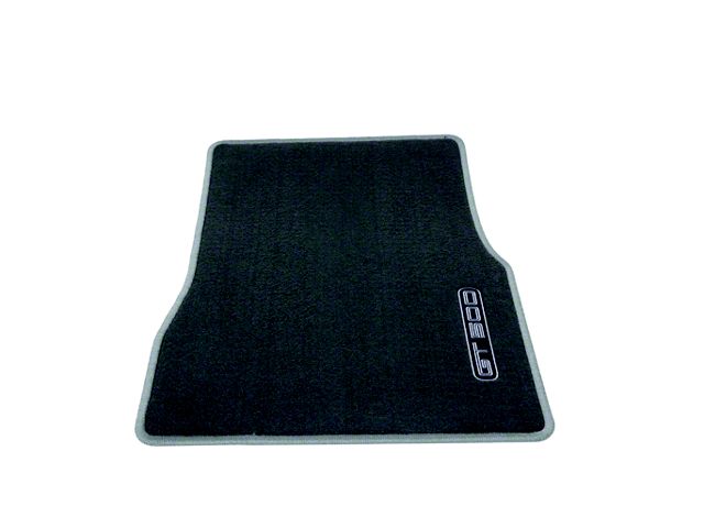 Ford Performance Front Floor Mats with GT500 Logo; Gray (2010 Mustang)