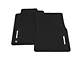 Ford Performance Front Floor Mats with Mustang Logo; Black (05-09 Mustang)