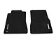 Ford Performance Front Floor Mats with Mustang Logo; Black (05-09 Mustang)