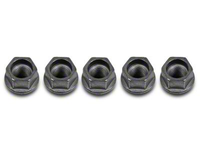 Ford Performance Open Ended Lug Nut Kit; 14mm x 1.5; Set of 5 (21-24 Mustang Mach-E)