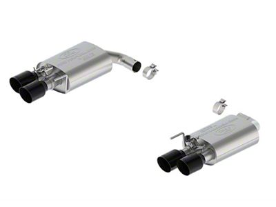 Ford Performance Extreme Active Axle-Back Exhaust with Black Chrome Tips (24-25 Mustang EcoBoost w/ Active Exhaust)