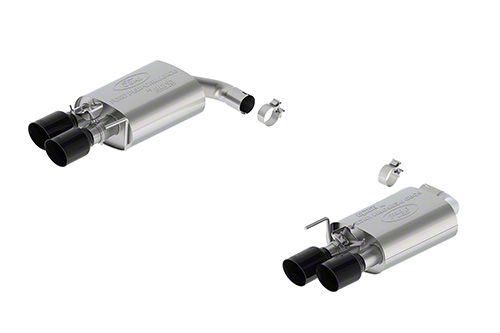 Ford Performance Extreme Active Axle-Back Exhaust with Black Chrome Tips (2024 Mustang GT w/ Active Exhaust)