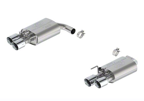 Ford Performance Extreme Active Axle-Back Exhaust with Chrome Tips (2024 Mustang EcoBoost w/ Active Exhaust)