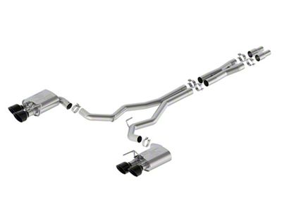 Ford Performance Extreme Active Cat-Back Exhaust with Black Chrome Tips (2024 Mustang Dark Horse)