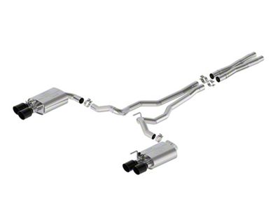 Ford Performance Extreme Active Cat-Back Exhaust with Black Chrome Tips (2024 Mustang GT w/ Active Exhaust)