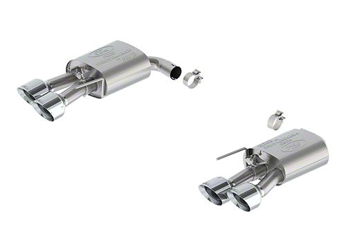 Ford Performance Extreme Active Axle-Back Exhaust with Chrome Tips and Dark Horse Rear Valance (2024 Mustang GT w/ Active Exhaust)