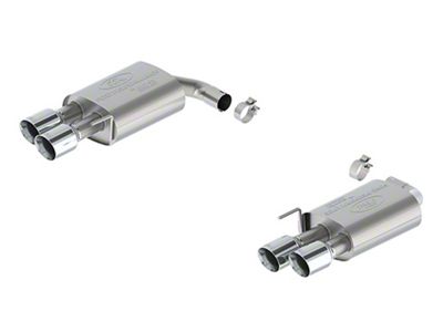 Ford Performance Extreme Non-Active Axle-Back Exhaust with Chrome Tips and GT Quad Tip Rear Valance (24-25 Mustang EcoBoost w/o Active Exhaust)