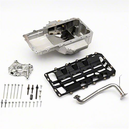 Ford Performance Mustang GT500 Aluminum Oil Pan and Pump Kit M-6675