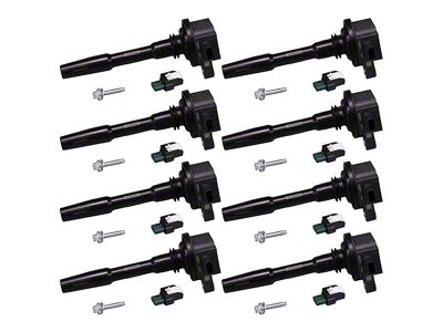 Ford Performance Hi-Energy Ignition Coil Set (16-17 Mustang GT; 15-20 Mustang GT350)