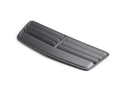 Ford Performance Hood Vent; Matte Carbon Fiber (24-26 Mustang GT, Dark Horse)