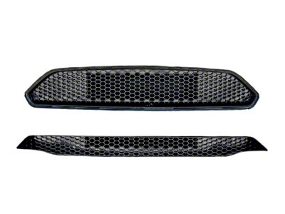 Ford Performance Modified Bullitt Grille; Black (18-23 Mustang GT, EcoBoost)