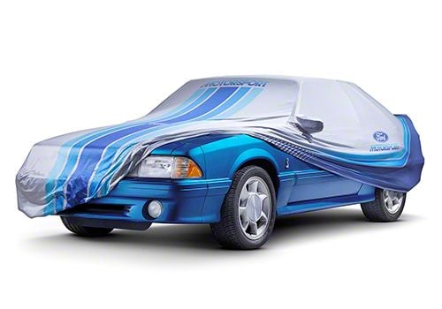 Ford Performance Mustang Motorsport Indoor Car Cover; Tri