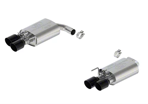 Ford Performance Sport Active Axle-Back Exhaust with Black Chrome Tips (2024 Mustang EcoBoost w/ Active Exhaust)