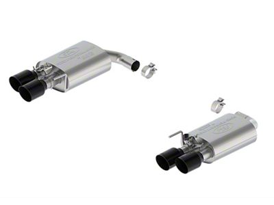 Ford Performance Sport Active Axle-Back Exhaust with Black Chrome Tips (24-25 Mustang EcoBoost w/ Active Exhaust)