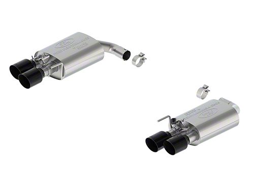 Ford Performance Sport Active Axle-Back Exhaust with Black Chrome Tips (2024 Mustang GT w/ Active Exhaust)