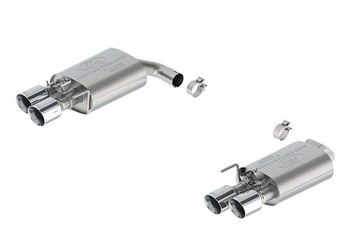 Ford Performance Sport Active Axle-Back Exhaust with Chrome Tips (2024 Mustang EcoBoost w/ Active Exhaust)