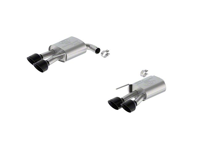Ford Performance Sport Non-Active Axle-Back Exhaust with Black Chrome Tips and Dark Horse Rear Valance (2024 Mustang GT w/o Active Exhaust)