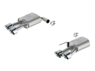Ford Performance Sport Non-Active Axle-Back Exhaust with Chrome Tips and Dark Horse Rear Valance (24-25 Mustang GT w/o Active Exhaust)