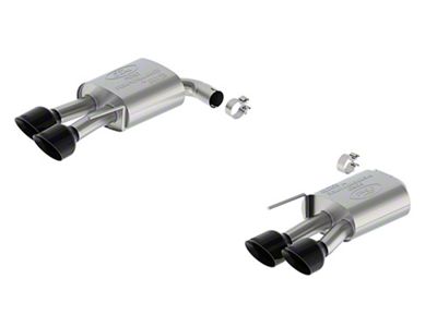 Ford Performance Sport Non-Active Axle-Back Exhaust with Black Chrome Tips and Dark Horse Rear Valance (24-25 Mustang GT w/o Active Exhaust)