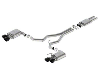 Ford Performance Sport Cat-Back Exhaust with Black Chrome Tips (24-25 Mustang Dark Horse)