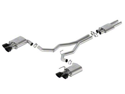 Ford Performance Sport Cat-Back Exhaust with Black Chrome Tips (2024 Mustang Dark Horse)