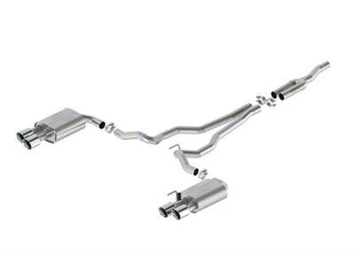 Ford Performance Sport Non-Active Cat-Back Exhaust with Chrome Tips and GT Quad Tip Rear Valance (24-25 Mustang EcoBoost w/o Active Exhaust)