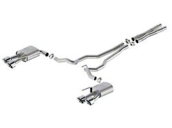 Ford Performance Sport Non-Active Cat-Back Exhaust with Chrome Tips and Dark Horse Quad Tip Rear Valance (24-25 Mustang GT w/o Active Exhaust)