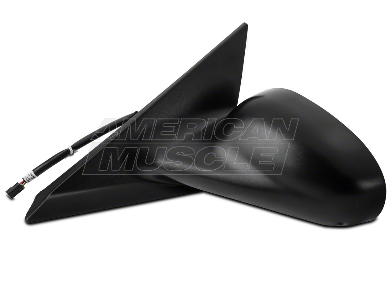Ford Mustang Replacement Powered Mirror; Driver Side