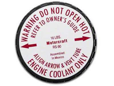 Ford Motorcraft Radiator Cap (79-95 5.0L Mustang)