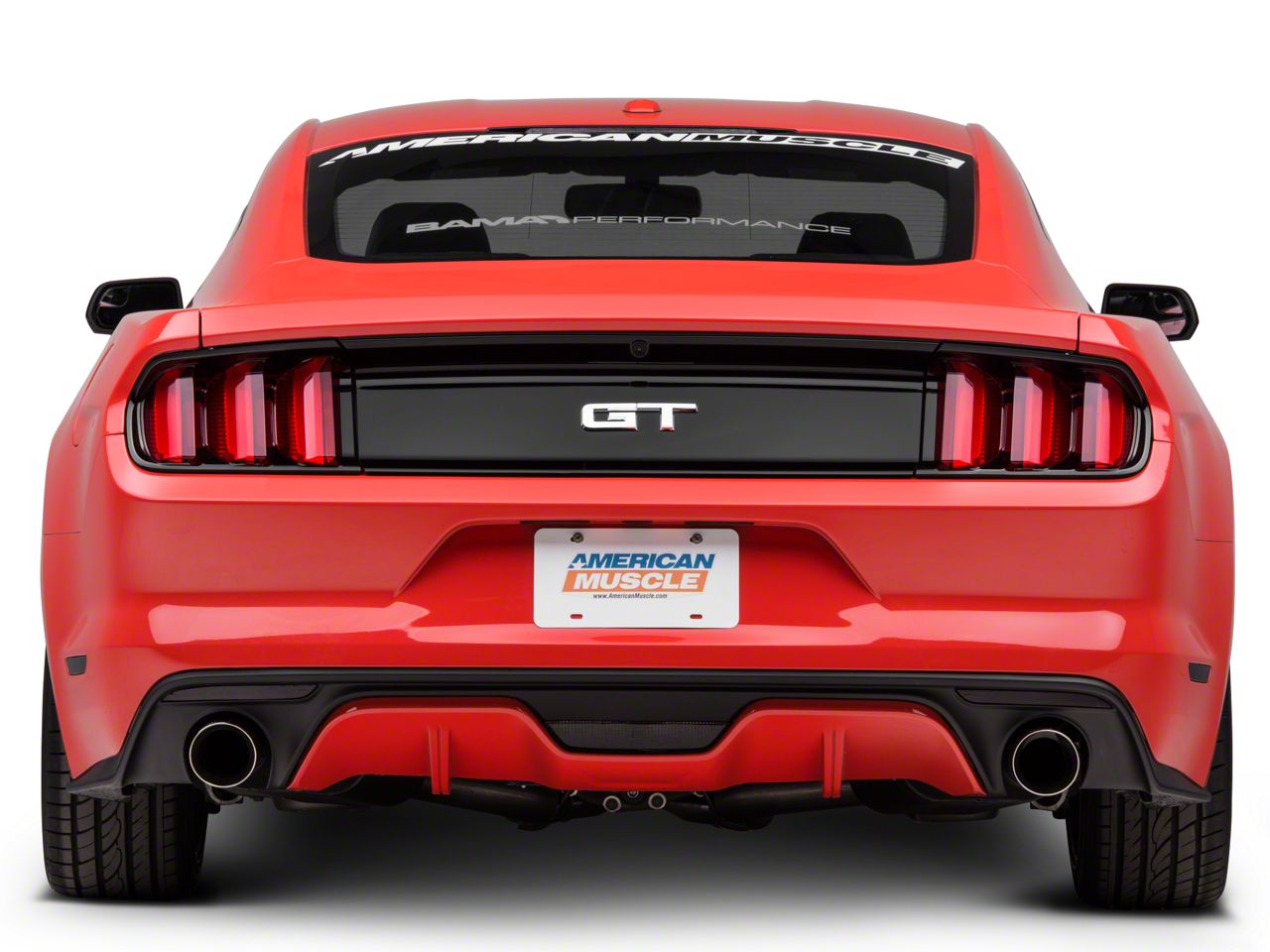 Ford Mustang Rear Bumper Cover; Unpainted FR3Z17K835AL (15-17 Mustang