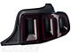Ford Factory Replacement Tail Light; Black Housing; Red/Clear Lens; Passenger Side (13-14 Mustang)