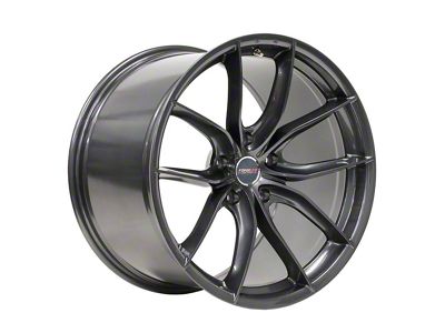 Forgeline F01 Anthracite Wheel; Rear Only; 20x11; 44mm Offset (10-15 Camaro)