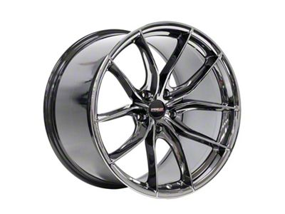 Forgeline F01 Black Ice Wheel; Front Only; 20x10 (10-15 Camaro)