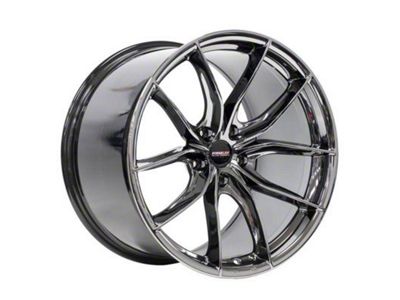 Forgeline F01 Black Ice Wheel; Rear Only; 20x11; 44mm Offset (16-24 Camaro)
