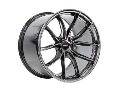 Forgeline F01 Black Ice Wheel; Rear Only; 20x11 (16-24 Camaro)