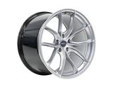 Forgeline F01 Liquid Silver Wheel; Front Only; 20x10; 28mm Offset (16-24 Camaro)