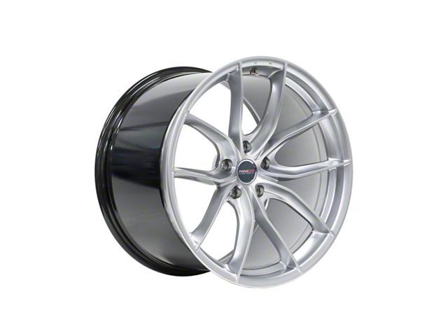 Forgeline F01 Liquid Silver Wheel; Front Only; 20x10 (16-24 Camaro)