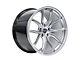 Forgeline F01 Liquid Silver Wheel; Rear Only; 20x11 (16-24 Camaro)