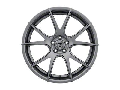 Forgestar CF5V Gloss Anthracite Wheel; Rear Only; 19x10; 42mm Offset (05-09 Mustang)