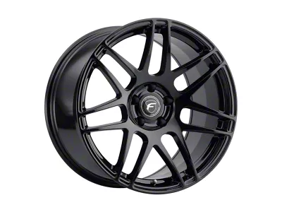 Forgestar F14 Gloss Black Wheel; 18x8.5; 25mm Offset (05-09 Mustang GT, V6)