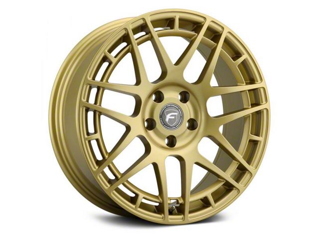 Forgestar F14C Semi Concave Gloss Gold Wheel; 18x8.5 (05-09 Mustang GT, V6)