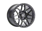 Forgestar F14 Beadlock Gloss Anthracite Wheel; Rear Only; 17x10; 50mm Offset (10-14 Mustang)