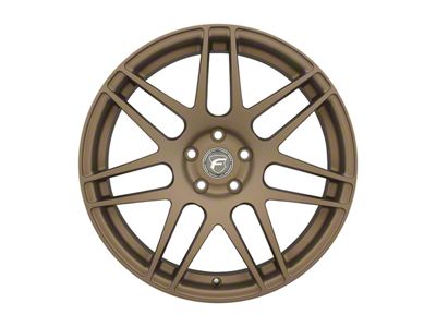 Forgestar F14 Satin Bronze Wheel; Rear Only; 19x10; 42mm Offset (10-14 Mustang)
