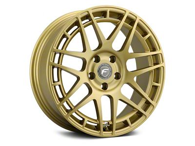 Forgestar F14C Semi Concave Gloss Gold Wheel; 18x9.5 (10-14 Mustang GT w/o Performance Pack, V6)