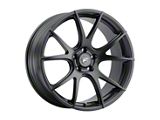 Forgestar CF5V Satin Black Wheel; Rear Only; 20x11; 56mm Offset (15-23 Mustang GT, EcoBoost, V6)